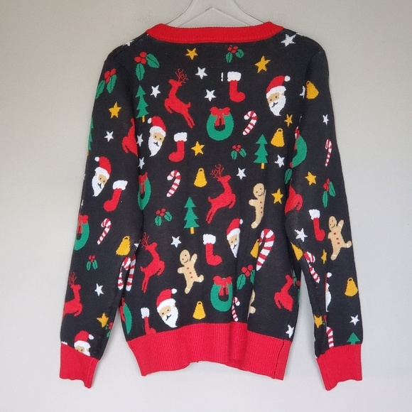 Tipsy Elves Cookie Cutter Women's Ugly Christmas Sweater Size XL - Picture 3 of 9